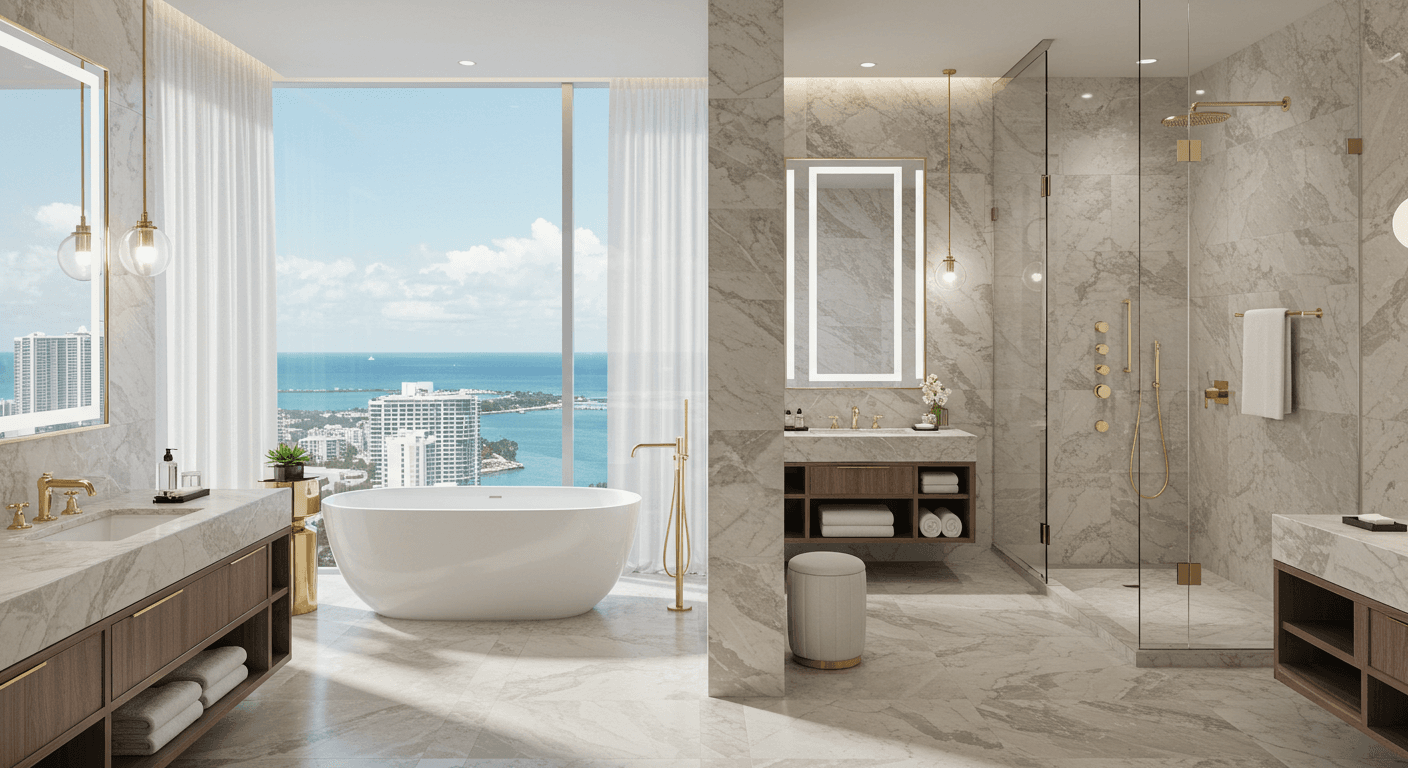 Luxury bathroom 1